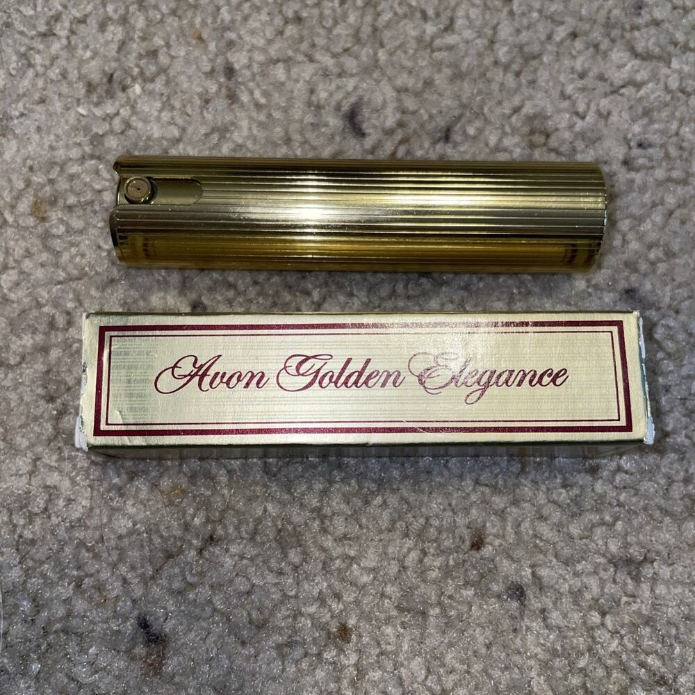 Vintage Avon Golden Elegance "Night Magic" Atomizer 0.33 FL.OZ. Gold